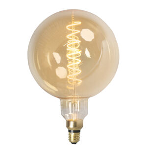 LED stočená žiarovka MEGA globe E27 240V 4W stmievateľná
