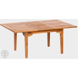FaKOPA s. r. o. ELEGANTE - obdĺžnikový rozkladací stôl z teaku 120 x 180-240 cm, teak