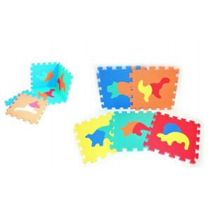 Dinosaury Penové puzzle 30x30cm 10ks v sáčku