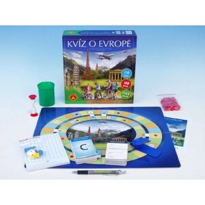 Kvíz o Európe spoločenská hra v krabici 25x25x7cm