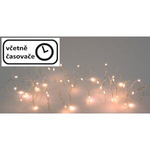 Nexos 64191 Vianočné LED osvetlenie - 8 m, 80 LED, teplá biela