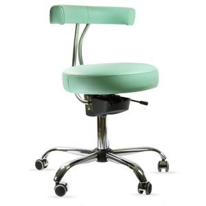 Spinergo MEDICAL Spinergo - aktívna stolička - zelená, plast + textil + kov
