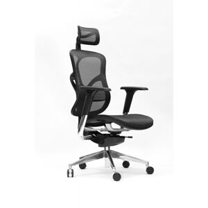 Spinergo BUSINESS Spinergo - zdravotná kancelárska stolička - čierna, plast + textil + kov