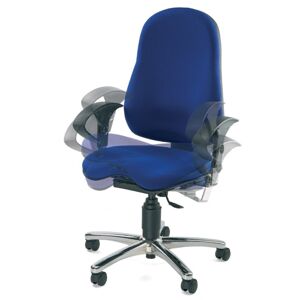 Topstar Topstar - kancelárska stolička Sitness 10 - modrá, plast + textil + kov