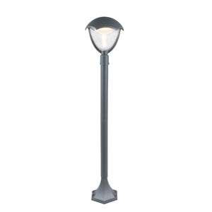 Moderná vonkajšia stĺpiková lampa hliníková LED 100cm - Cappe