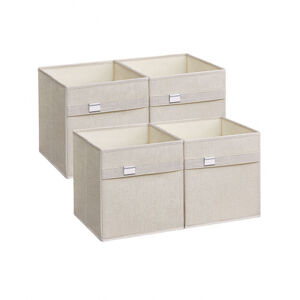 Set stohovateľných boxov ROB230W04 (4 ks)