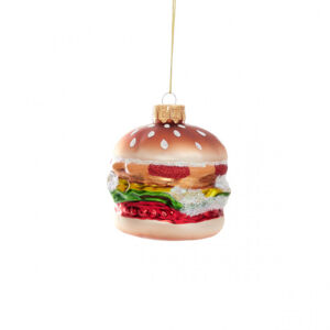 Vianočná ozdoba GLASSO burger 861784