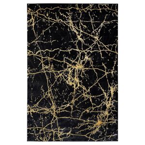Kusový koberec Elite 4355 black/gold 200x290 cm