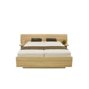 Ahorn SALINA - dvojlôžková posteľ so širokým čelom, lamino