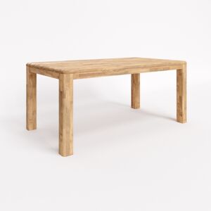 BMB RUBION s lubom - masívny dubový stôl 90 x 120 cm, dub masív